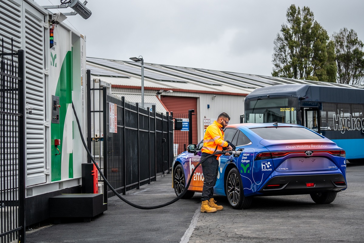 New Zealand Welcomes Its First Green Hydrogen Fast Refueling Station