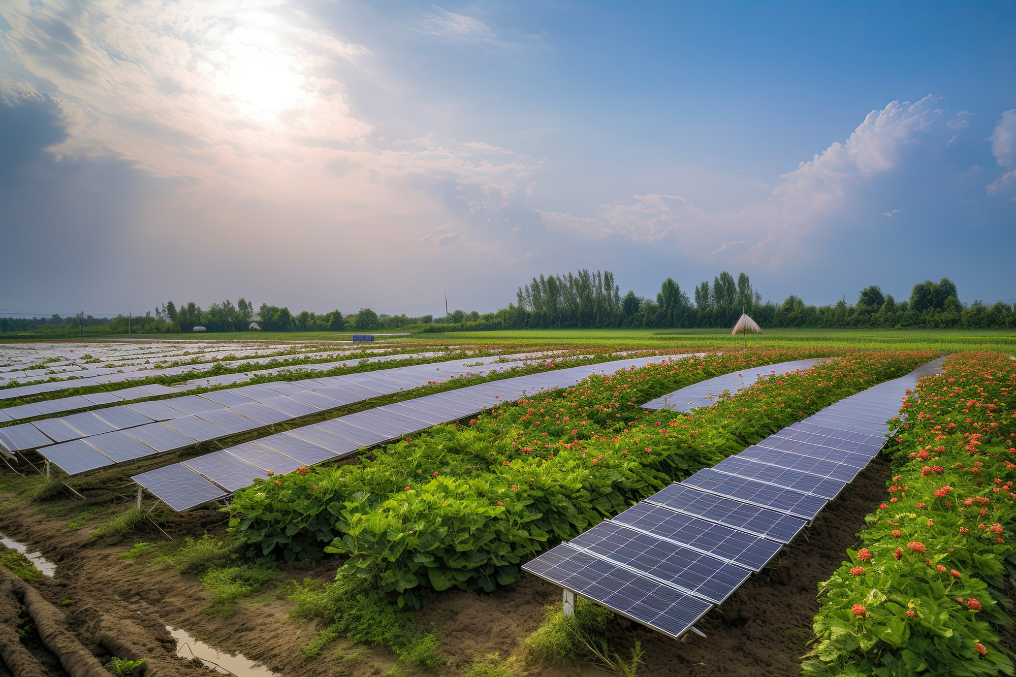 Solar-Powered Farms in Asia: The Rise of Agrivoltaics for Food and Energy