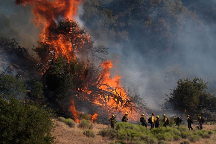 Raging Wildfire Near Los Angeles Consumes 12,000 Acres
