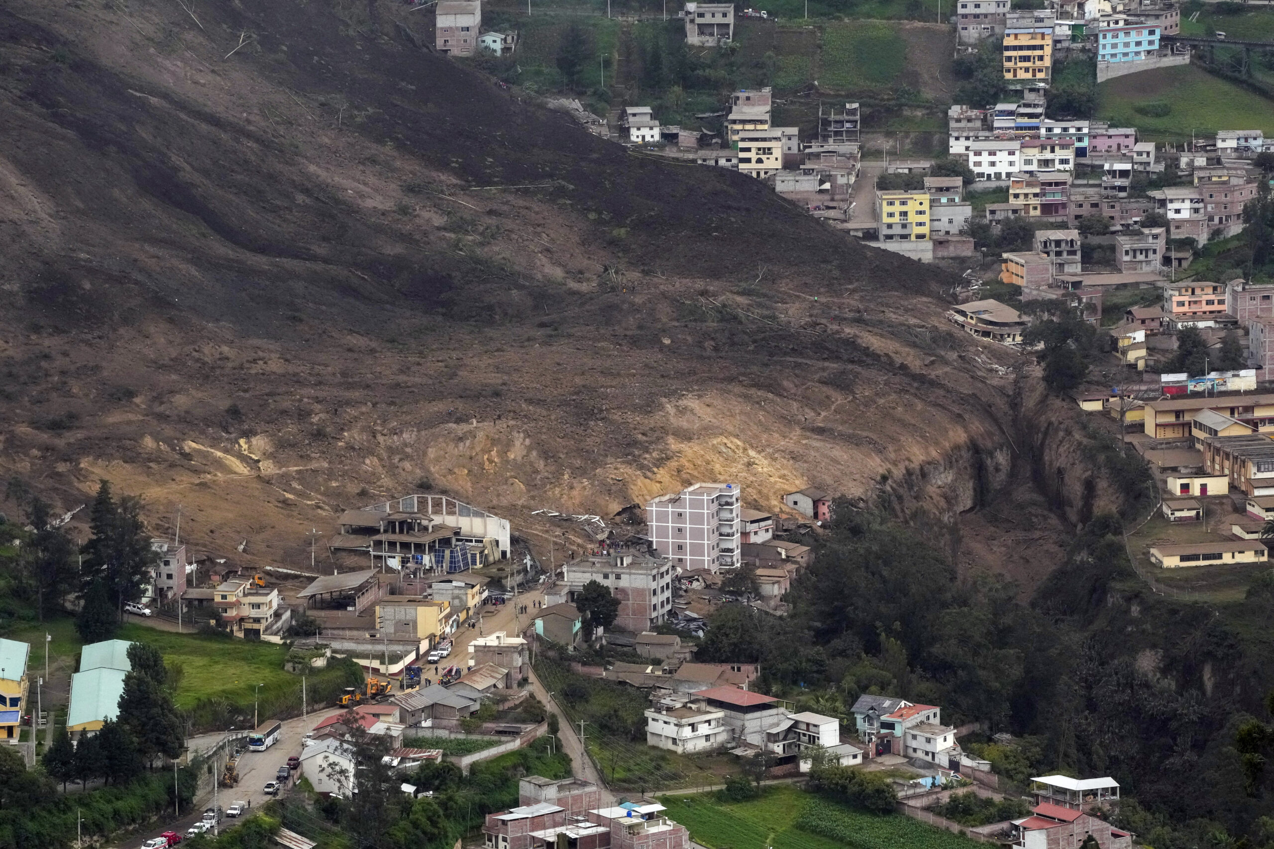 Ecuadorian Landslide Claims Six Lives Amidst Regional Storm