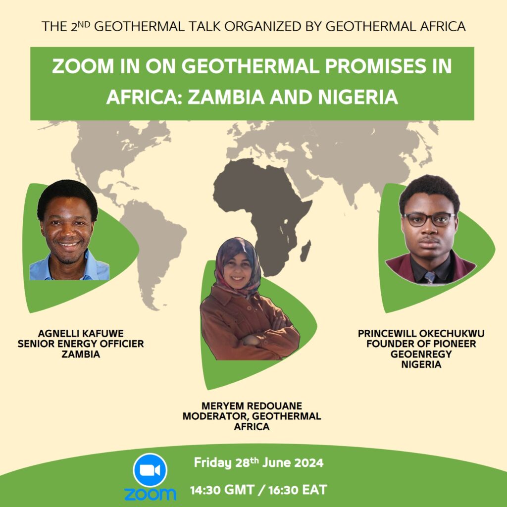 Webinar : Don’t Miss Geothermal Africa’s Talk, 28 June 2024