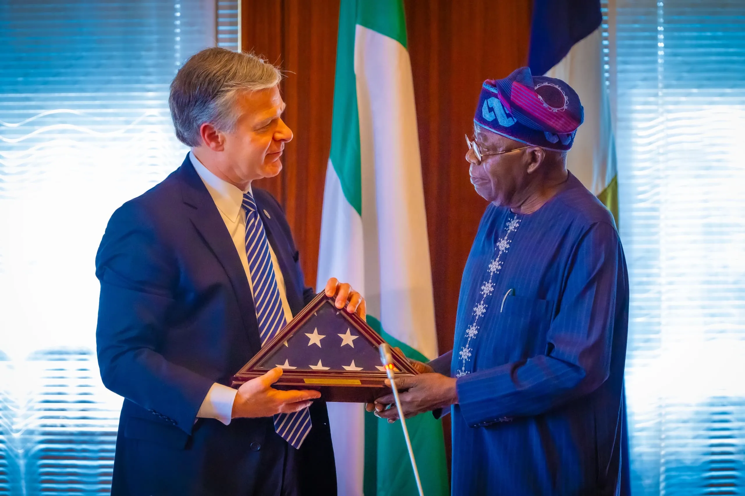 FBI Director Visits Nigeria to Discuss Cybersecurity
