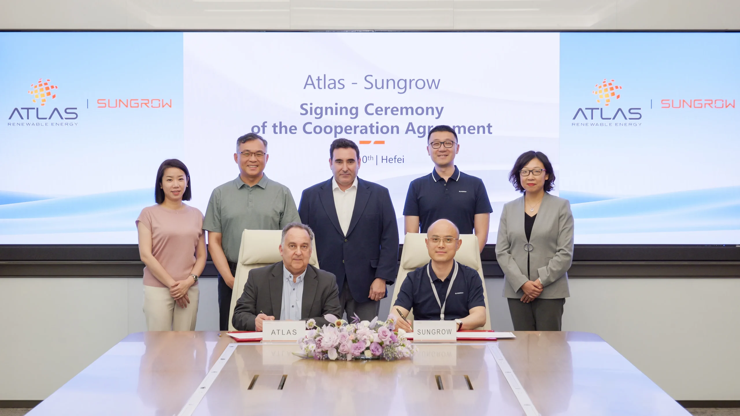 Sungrow and Atlas Renewable Energy Form Strategic Partnership
